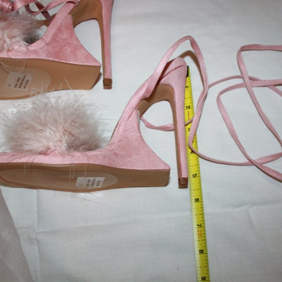 Super Cute Pink "Sorrenti" High Heels From Lemonade SHY8322 - Picture 3 of 11